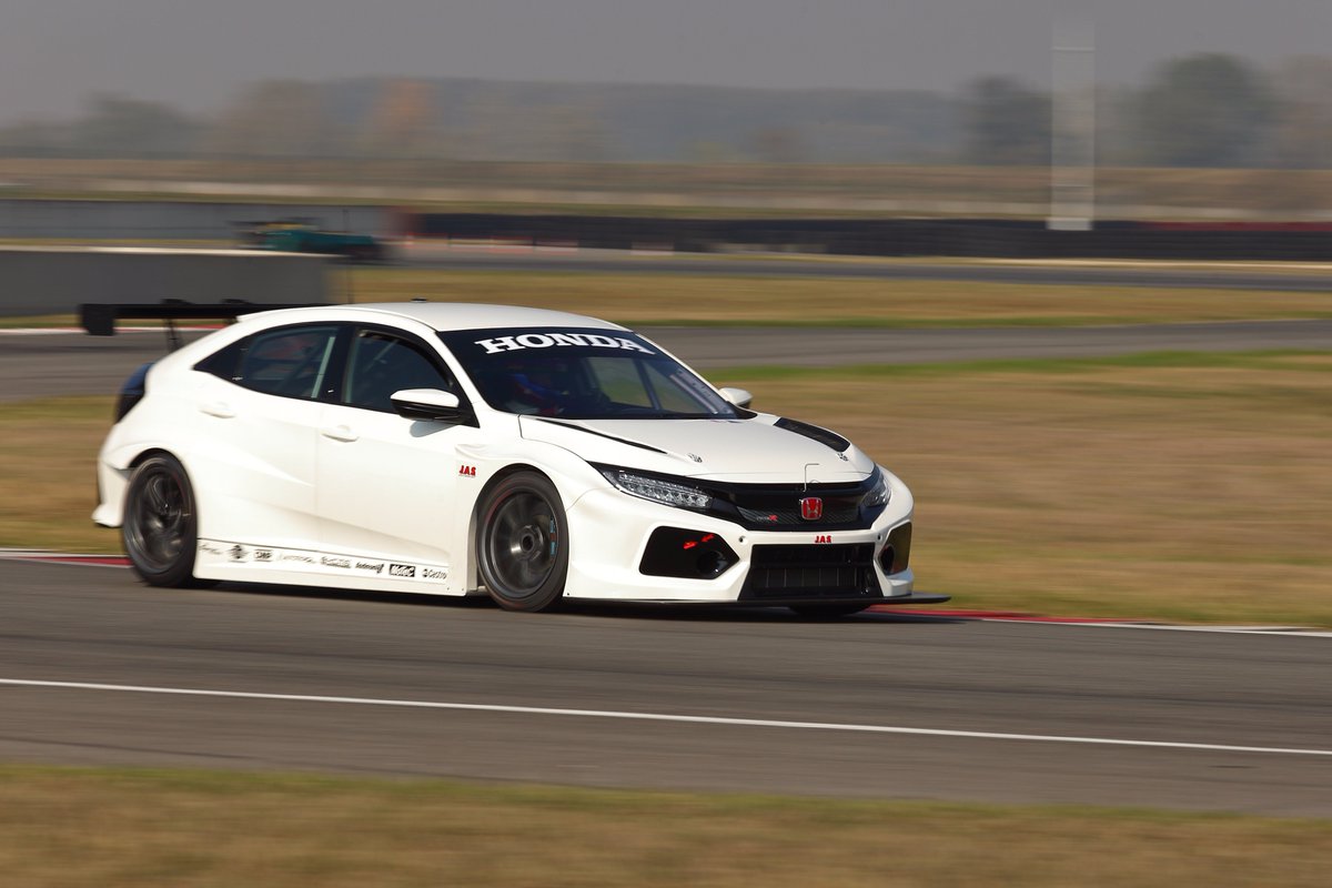 Jas Motorsport Icymi The All New Honda Civic Type R Tcr Hit The Track Today For The First Time T Co 098bkxeadd