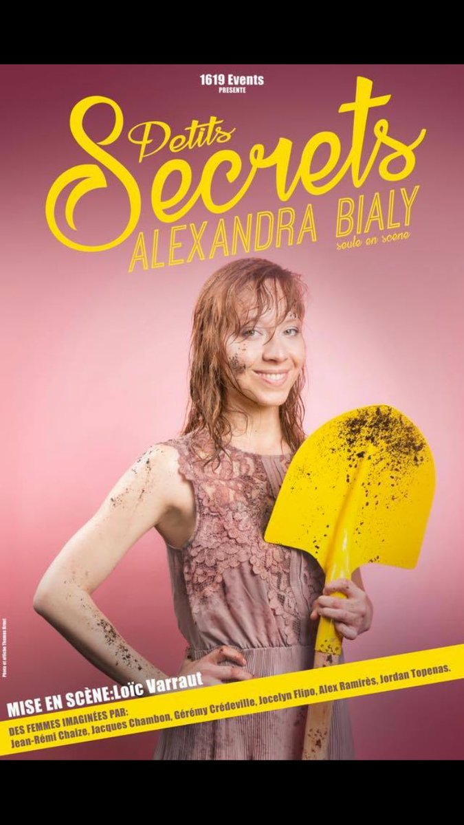 AlexBialy's tweet photo. J-3 PETITS SECRETS revient à @Espace_Gerson avec plein de nouveautés ! #seulenscene #theatre #premiere #petitssecrets @JordanTopenas https://t.co/cgI7AisSZh