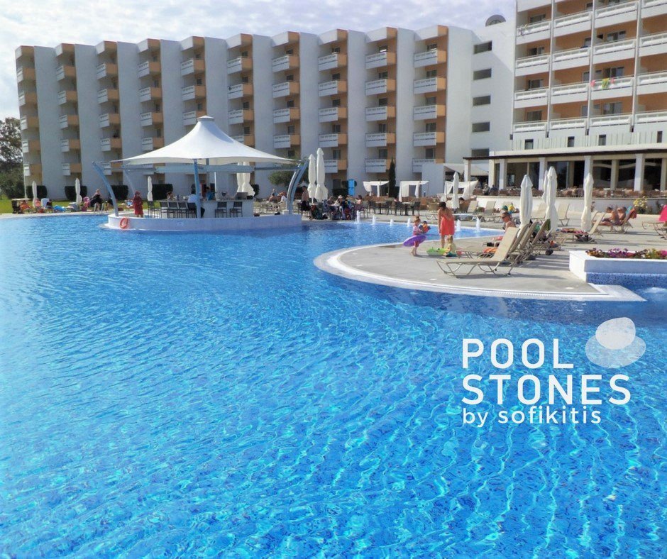 Poolstones's tweet photo. #OverflowHotelPool in #Corfu @Poolstones excellence and precision #ElaboratedOverflow set in #KavalaMarble #Coping #DrainGrate #Trimmer https://t.co/zMiU2L5K4S
