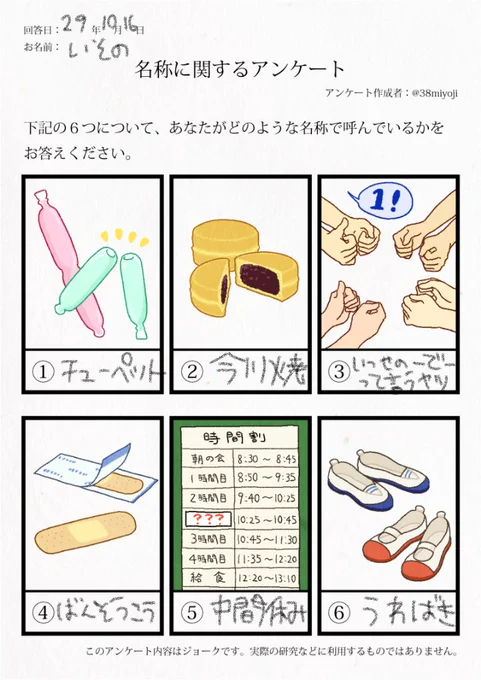 #アレの名前テンプレ
そいや 