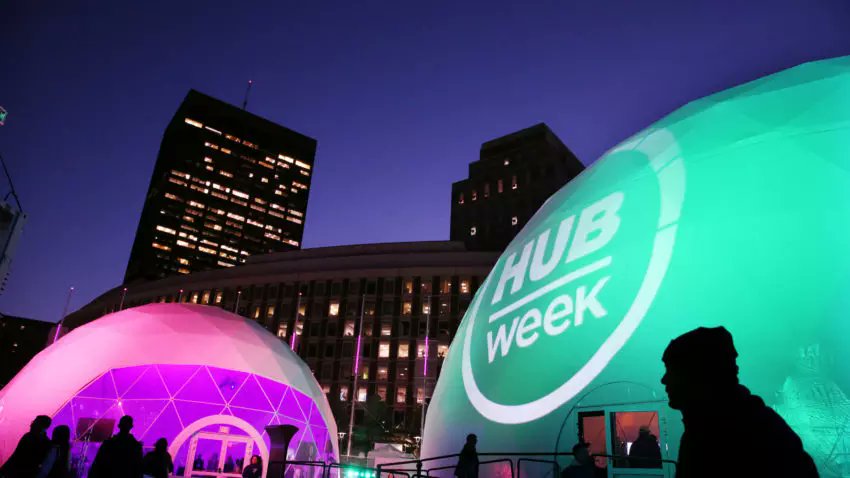 MassRobotics's tweet photo. Missed Robot Block Party? Read this! RT #Robots take over #Boston's City Hall Plaza as part of HUBweek https://t.co/ilhX7Xi4H6 #HUBWeek2017 https://t.co/hu0ztjemqB