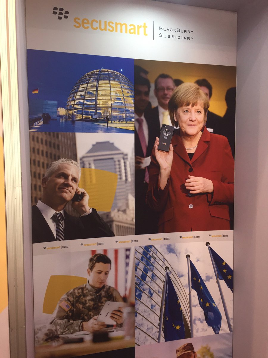 SwenjaHintzen's tweet photo. Arrived and our stand looks perfect! #NIAS17 #Secusmart #BlackBerry #securemobilecommuncation #governmentgradecommunication https://t.co/A0mIT7HGdQ