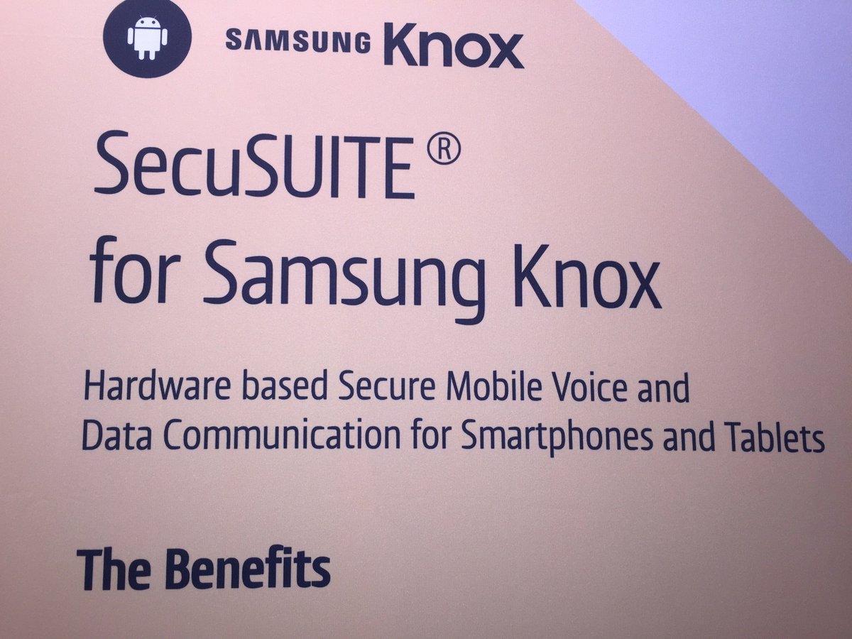 SwenjaHintzen's tweet photo. Arrived and our stand looks perfect! #NIAS17 #Secusmart #BlackBerry #securemobilecommuncation #governmentgradecommunication https://t.co/A0mIT7HGdQ