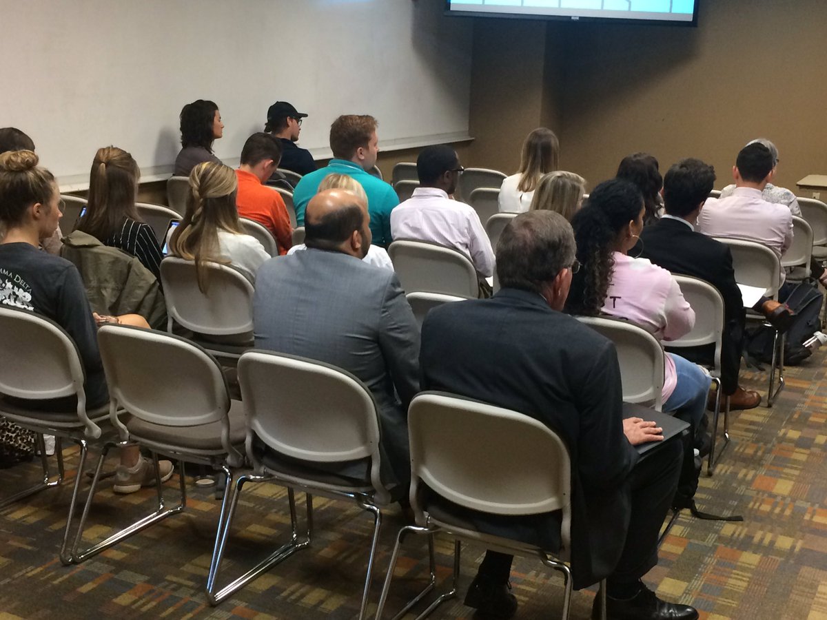 wsfa12news's tweet photo. It is a great day for journalism students at @AuburnU - @AUJRNL Day on campus at the 2nd floor of the Student Center. Stop by!! #AUJDAY https://t.co/3vrP6KwlBS