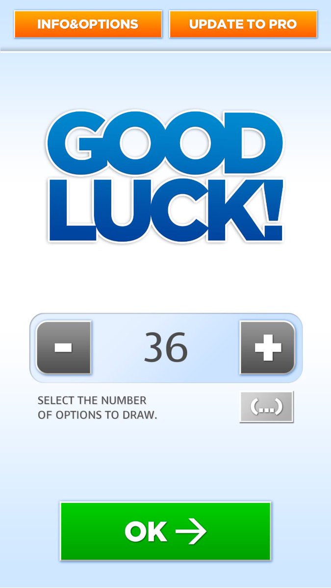Good Luck! tweet media