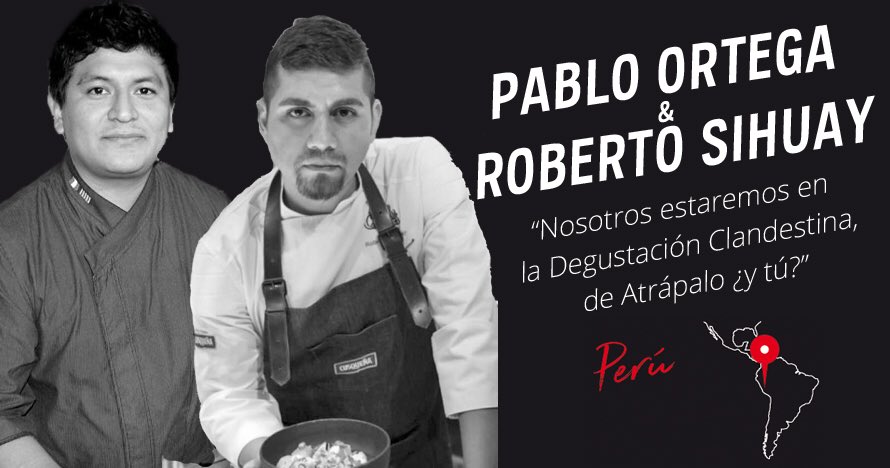 atrapalo's tweet photo. ¡Pssst! @totorabcn y @ceviche103 se han ido de la lengua y ya sabemos algo más: el #SecretTasting será en #Barcelona https://t.co/gjuvmQXfKi https://t.co/1XW05oHgPZ