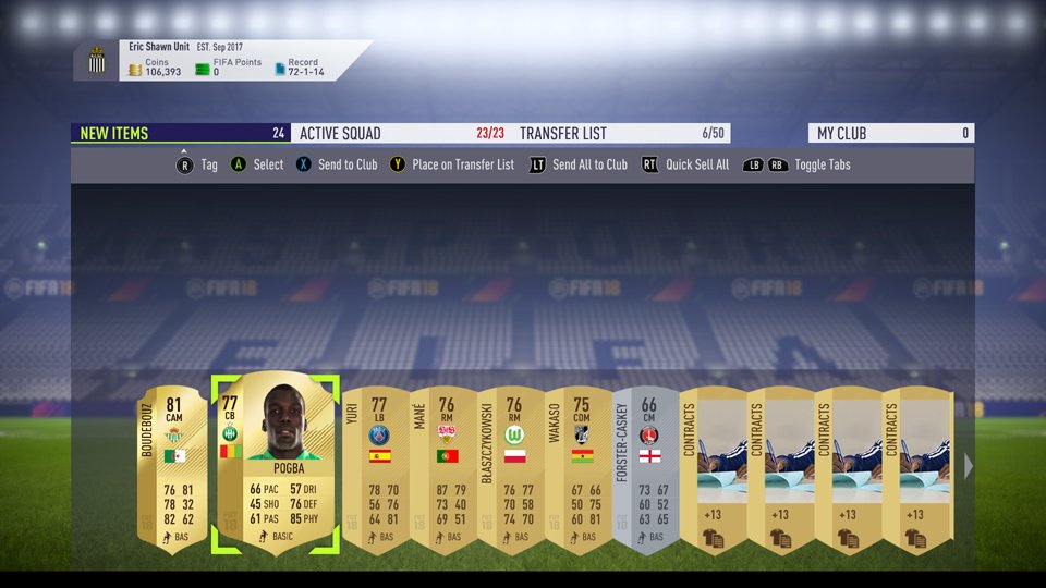 brfootball's tweet photo. When you get Pogba and Mane in the same FUT pack, but… 😭 (📷 Reddit/Ericshawn_be) https://t.co/2uyNznOojm