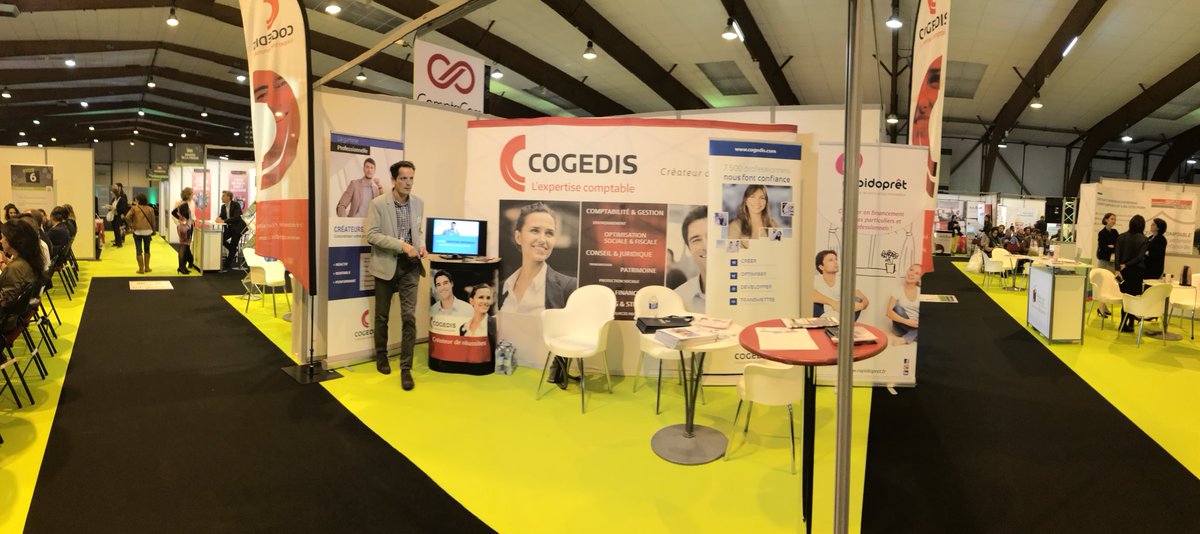 carol__anne__'s tweet photo. Du contact avec des créateurs toujours plus ambitieux à la #JRCE #Rennes, @GroupeCogedis en place au stand 501 pour vous accompagner... https://t.co/qmjR3GdK2P