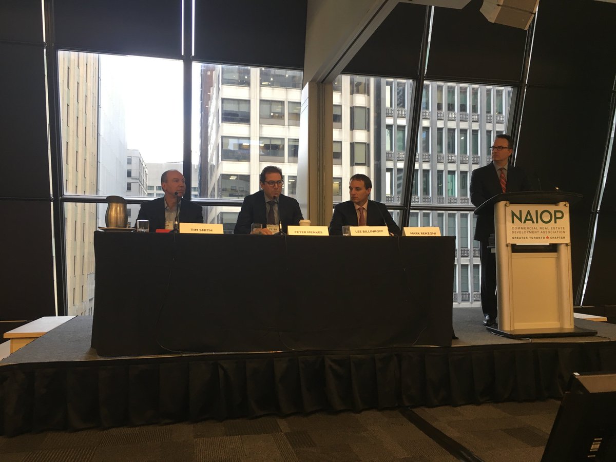 We had a great time at the @torontonaiop breakfast event this morning discussing the development of #OneYork and #HarbourPlaza. #MenkesTO