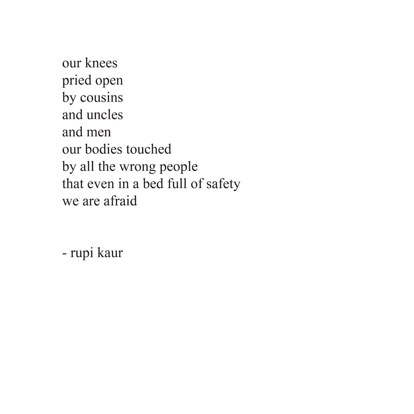 Rupi kaur on Twitter: "#metoo…