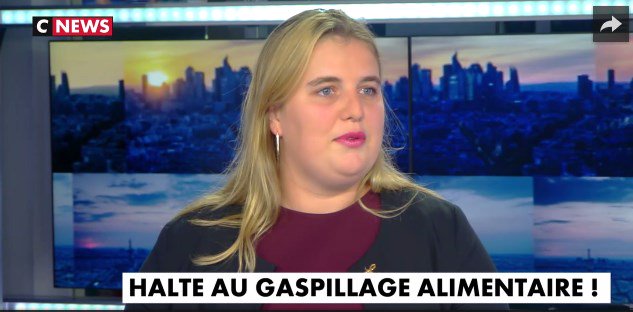 <a href="/blancheloiseau/">Blanche Loiseau</a> était en direct sur <a href="/CNEWS/">CNEWS</a> à l'occasion de la journée contre le #GaspillageAlimentaire ! Le replay : bit.ly/2igVM9T