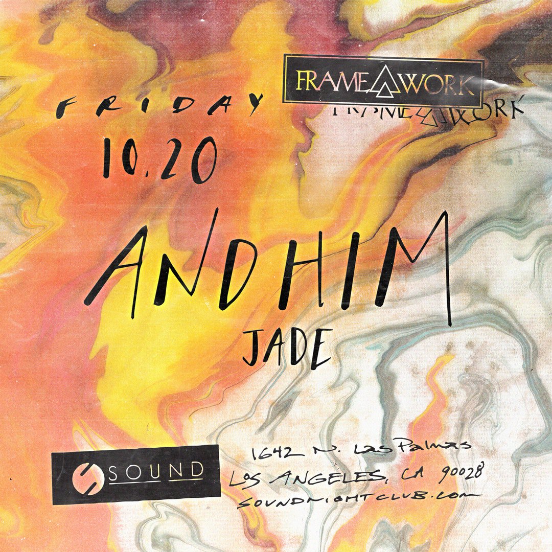QuiverEvents's tweet photo. FRIDAY: @andhim_official brings #SuperHouse to @Sound_Nightclub. Win 2 spots on the list by entering our giveaway at https://t.co/dlw0RnE6Db https://t.co/K2cWzGi8UT