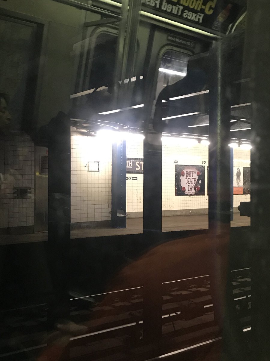 Stuck at 50th St for 20 minutes now on the A. #FixTheMTA