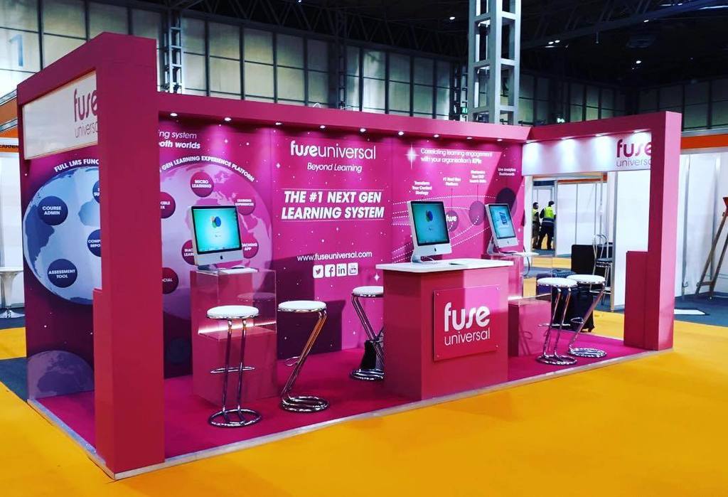 TeamExpos's tweet photo. Fuse at World of Learning at the NEC....show opens tomorrow #fuseuniversal #fuse #wolce #expositionists #teamexpos… https://t.co/Bq5802dKkv https://t.co/bGwFEnkFxi