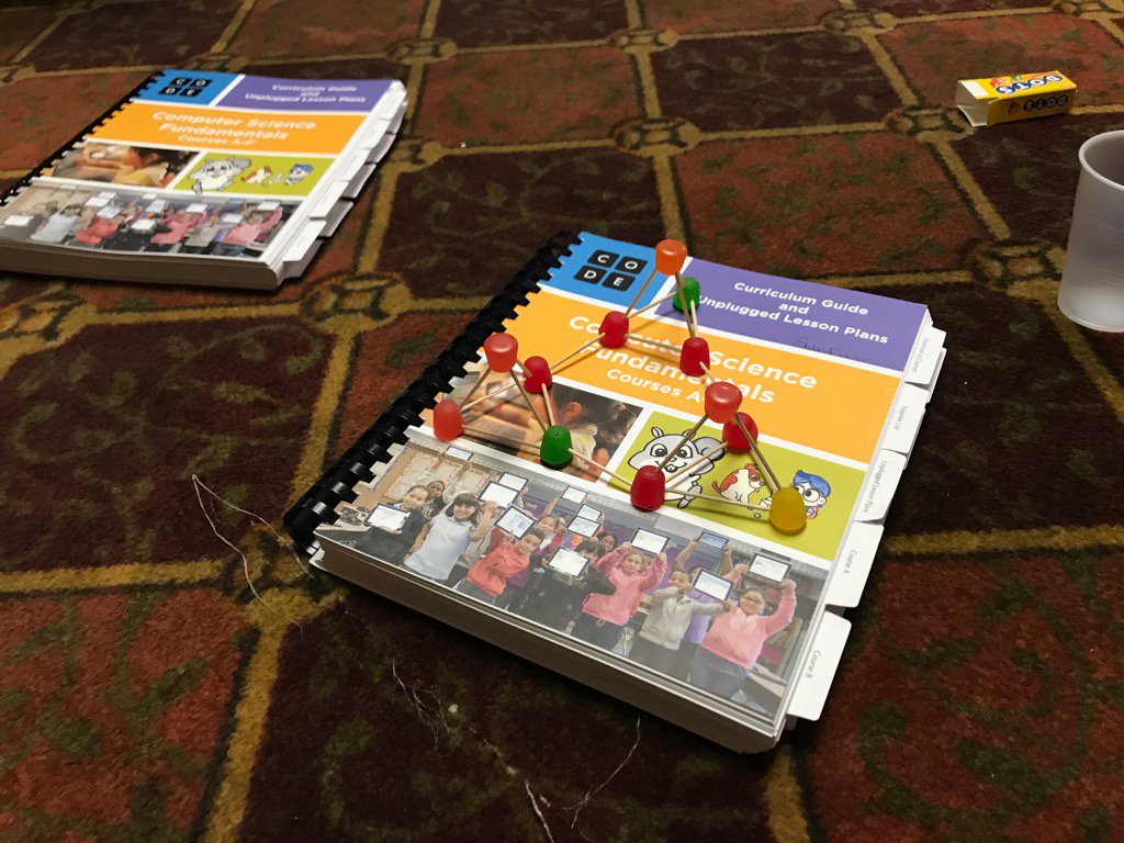 mgaukler's tweet photo. @mrskalthoff @KatieLChandler  building our unplugged foundation!! #csk8 #MNcodes #Ndcodes https://t.co/j9npfEFK9X