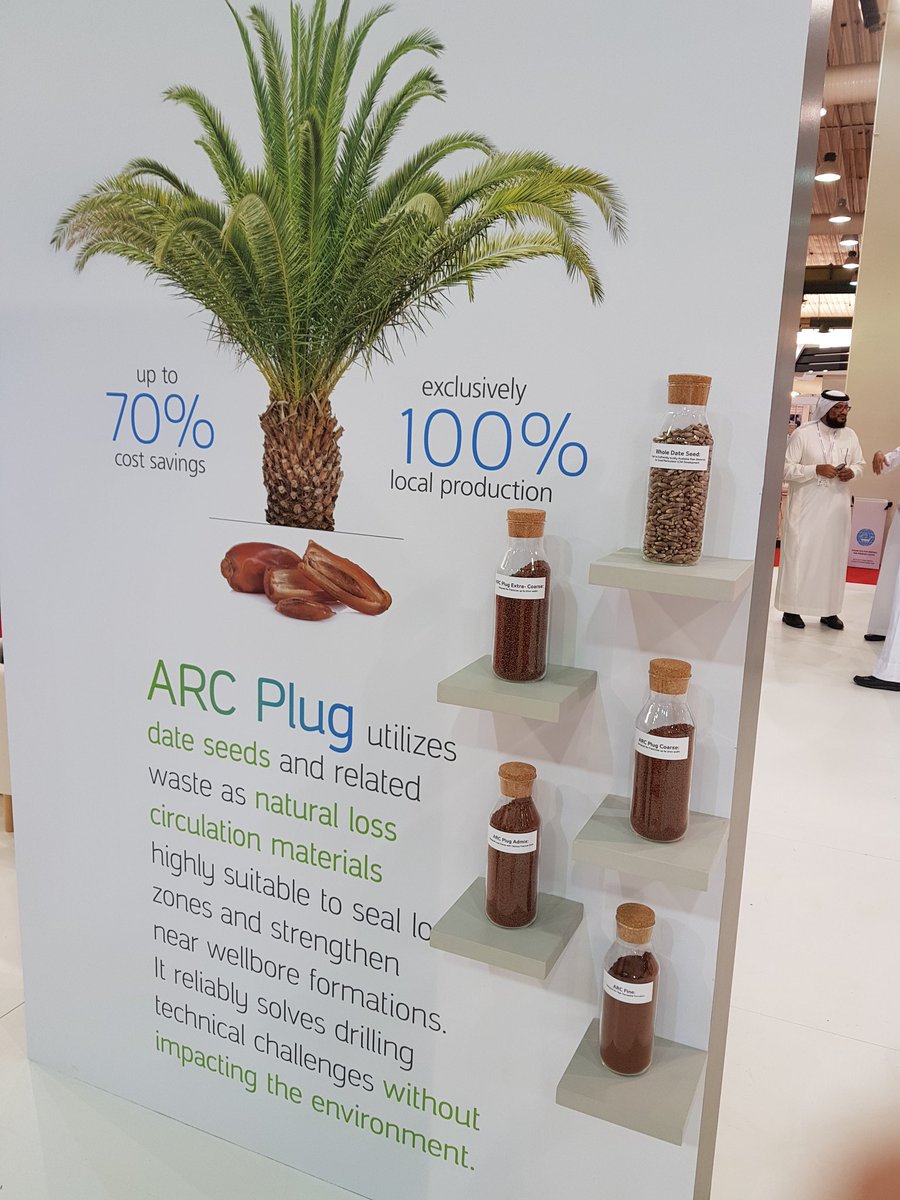 fahadAlfaresi's tweet image. فكرة حلوة شفتها عند ارامكو اليوم ... استخدام طعام التمر في الdrilling mud!
#kogs2017