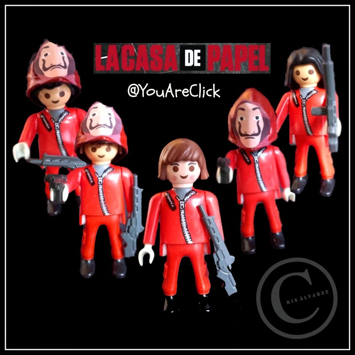 playmobil la casa de papel