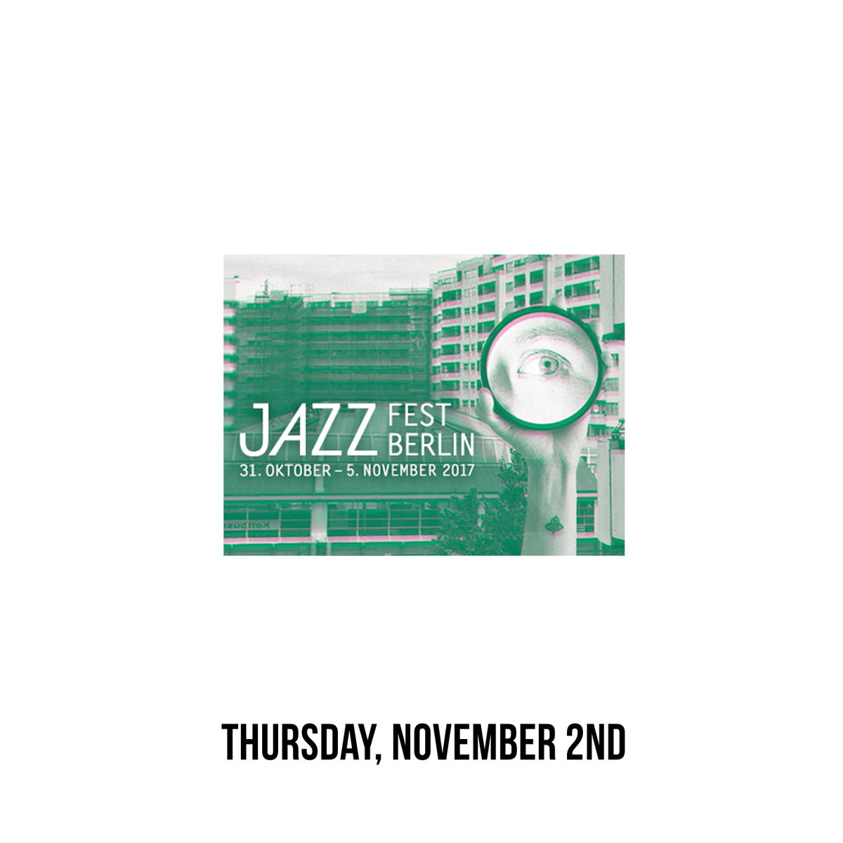 vasconcelos_m's tweet photo. Our album launch. 

Fri, Oct 20
London https://t.co/O4sBMKOKRQ 

Thu, Nov 2
Berlin Jazz Festival  https://t.co/7dMYBvgJfs  #jazzfestbln https://t.co/mEivbJ3f9k