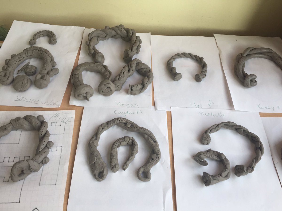 CraigfelenP's tweet photo. We will wait for the clay to set before painting then, what do you think? #cfpcelts #cfp34 https://t.co/xN9978dPBF