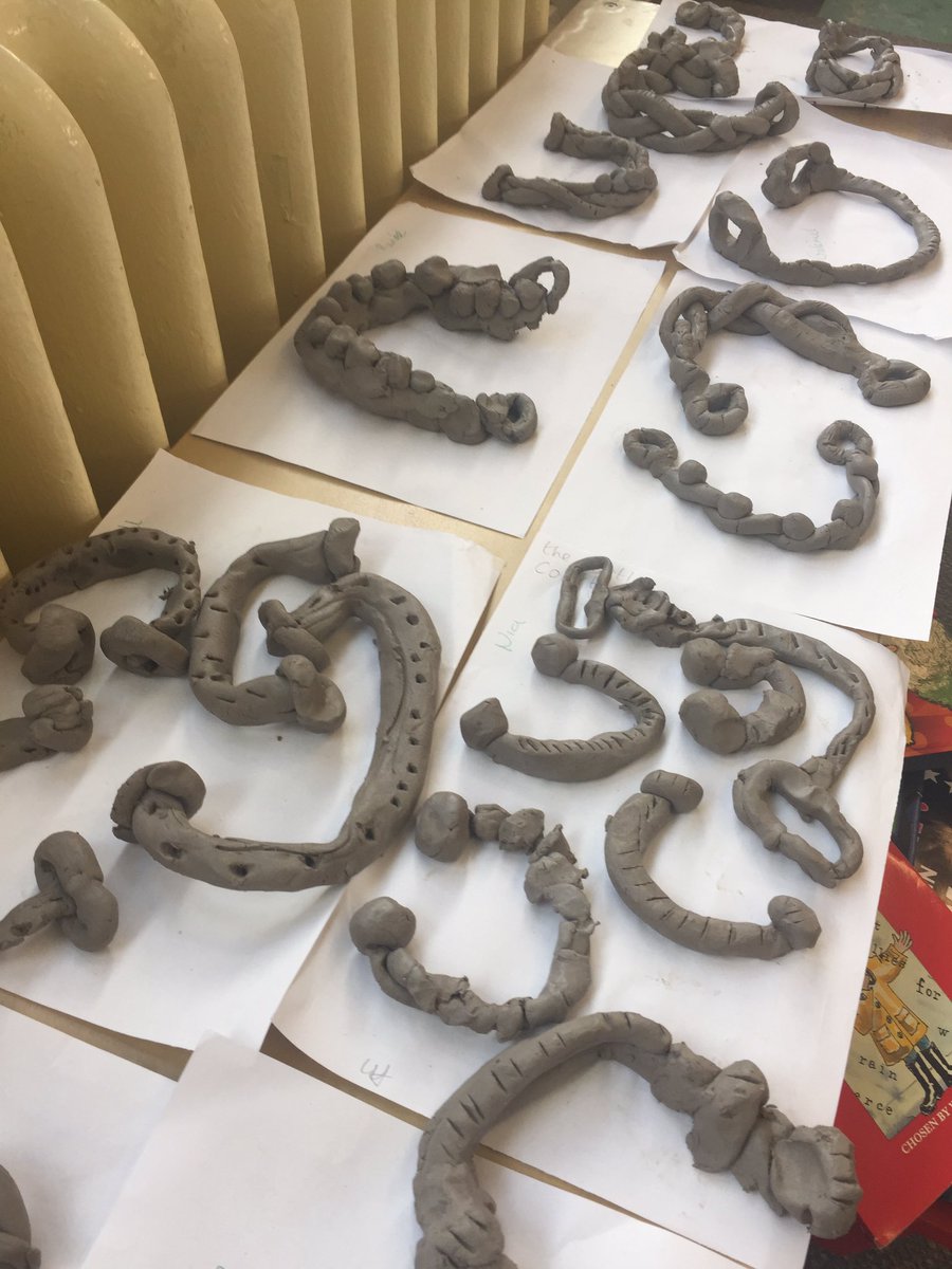 CraigfelenP's tweet photo. We will wait for the clay to set before painting then, what do you think? #cfpcelts #cfp34 https://t.co/xN9978dPBF
