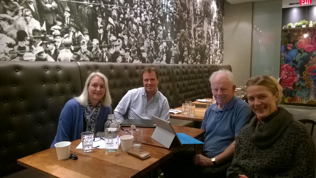 ingermariec's tweet photo. Planning #TALnov2017 with @drtonybates, @ckjaer10 and @pstenkil in Toronto, Canada. https://t.co/mRcD53cu6Q