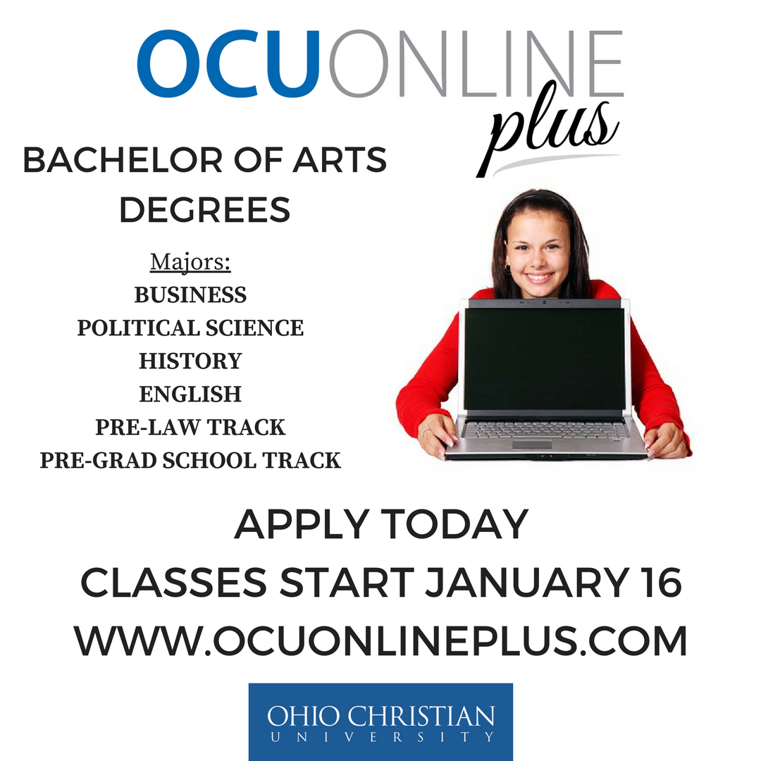 OCUOnlinePlus's tweet photo. Apply today - start online classes January 16, 2018!
https://t.co/6ioSZTO9ih https://t.co/zqjSaQSImc