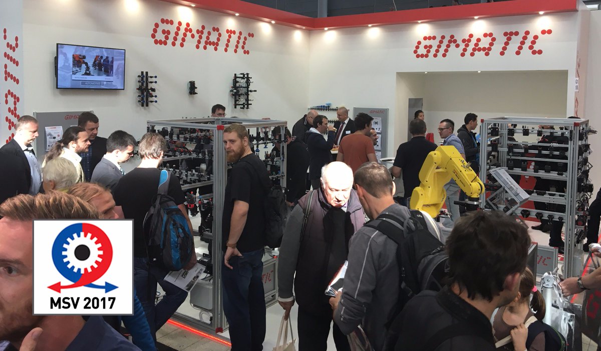 GimaticSrl's tweet photo. Thanks for your visit at MSV and see you next year
#Gimatic #MSV #MSV2017 #Czech #Plastics #handling #mechatronics #sensors https://t.co/bvOL4mw0eF