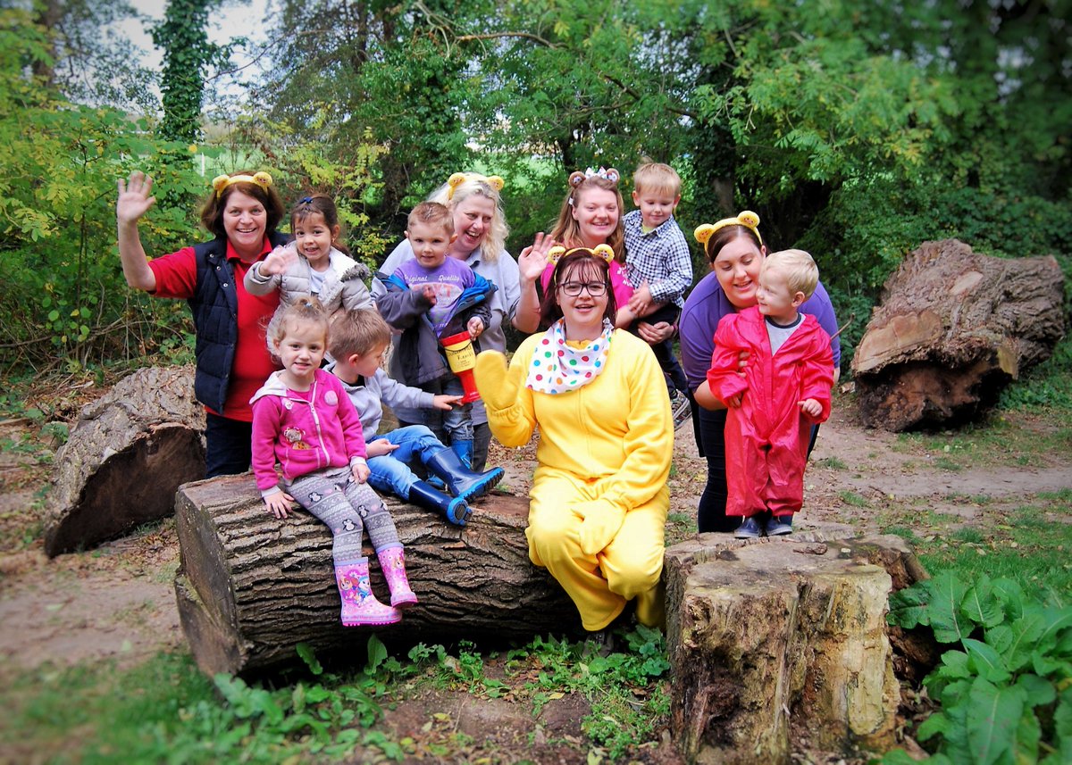 BargatesNursery's tweet photo. Children of all ages joined the Bargates Nursery #countryfileramble Plenty of giggles &amp; heaps of fun #ChildrenInNeed @BBCCiN @BBCCountryfile https://t.co/UXsmFRRMh2