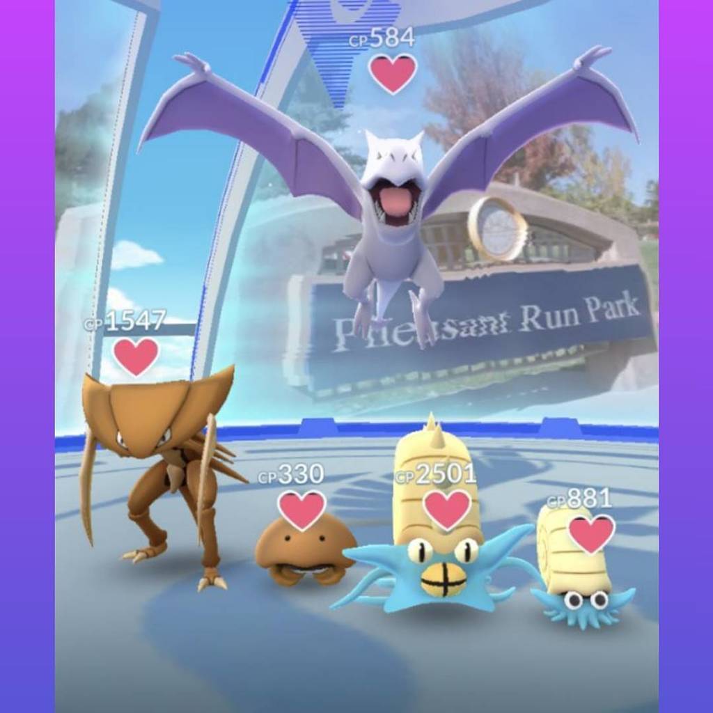 totalmonsense's tweet photo. A fossil theme gym shared by @muggle_stoner on Twitter. 🐾 #pokemongo #themegym #fossiltheme #ancienttheme #teammystic https://t.co/UxBBCdLBR1