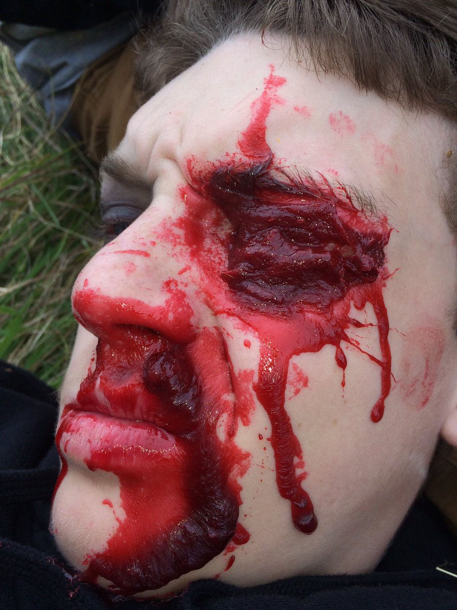 NightNinjaPro_'s tweet photo. A look at some special effects from this weeks shoot - "The Forgotten" premiers on October 26th at The Nickel Film Festival #nickelhorror https://t.co/KbW2oo9XaY