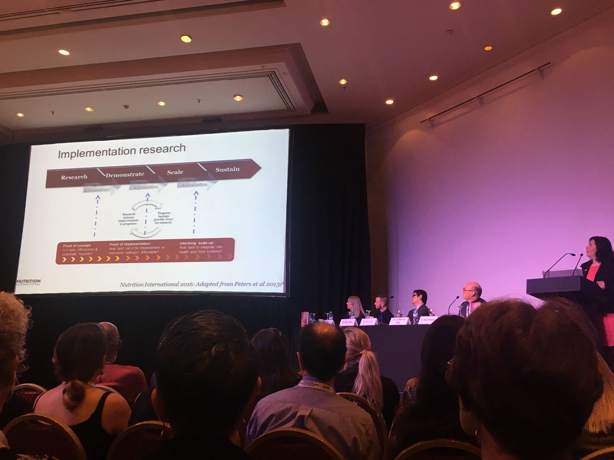 Implementnutri's tweet photo. SISN Comms Officer @Luz_De_Regil highlights the importance of #IR during her presentation on "Before & beyond the 1,000 days" at #INS2017 https://t.co/rhrRrBSbHi