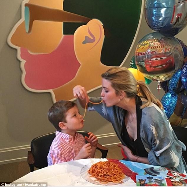 Happy fourth birthday to Ivanka Trump\s son Joseph!  