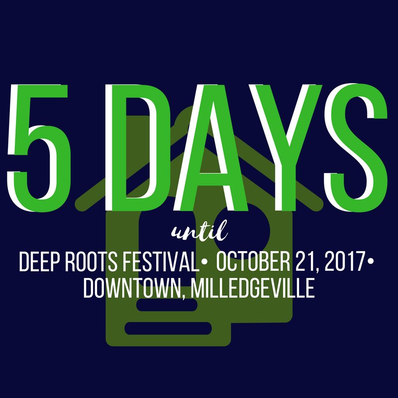HabitatMBC's tweet photo. We are only five days away from #DeepRootsFest! Be ahead of the game and get your tickets early! #HFHMBC #DeepRoots2017 https://t.co/jjaKgy8J3B