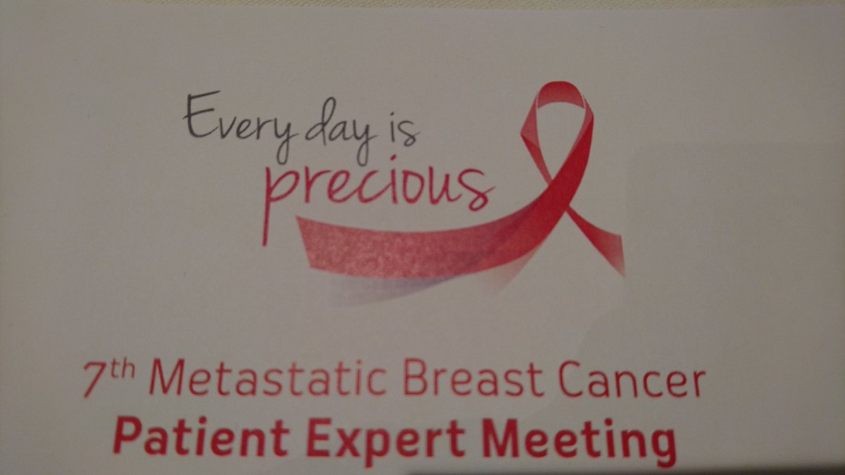 MammaMiaMagazin's tweet photo. #Metastatic #Breast #Cancer Patient Expert Meeting in Vienna - looking forward to an exciting 3 day meeting! #metastaticBC #DontForgetStage4 https://t.co/dr5IPeyknd