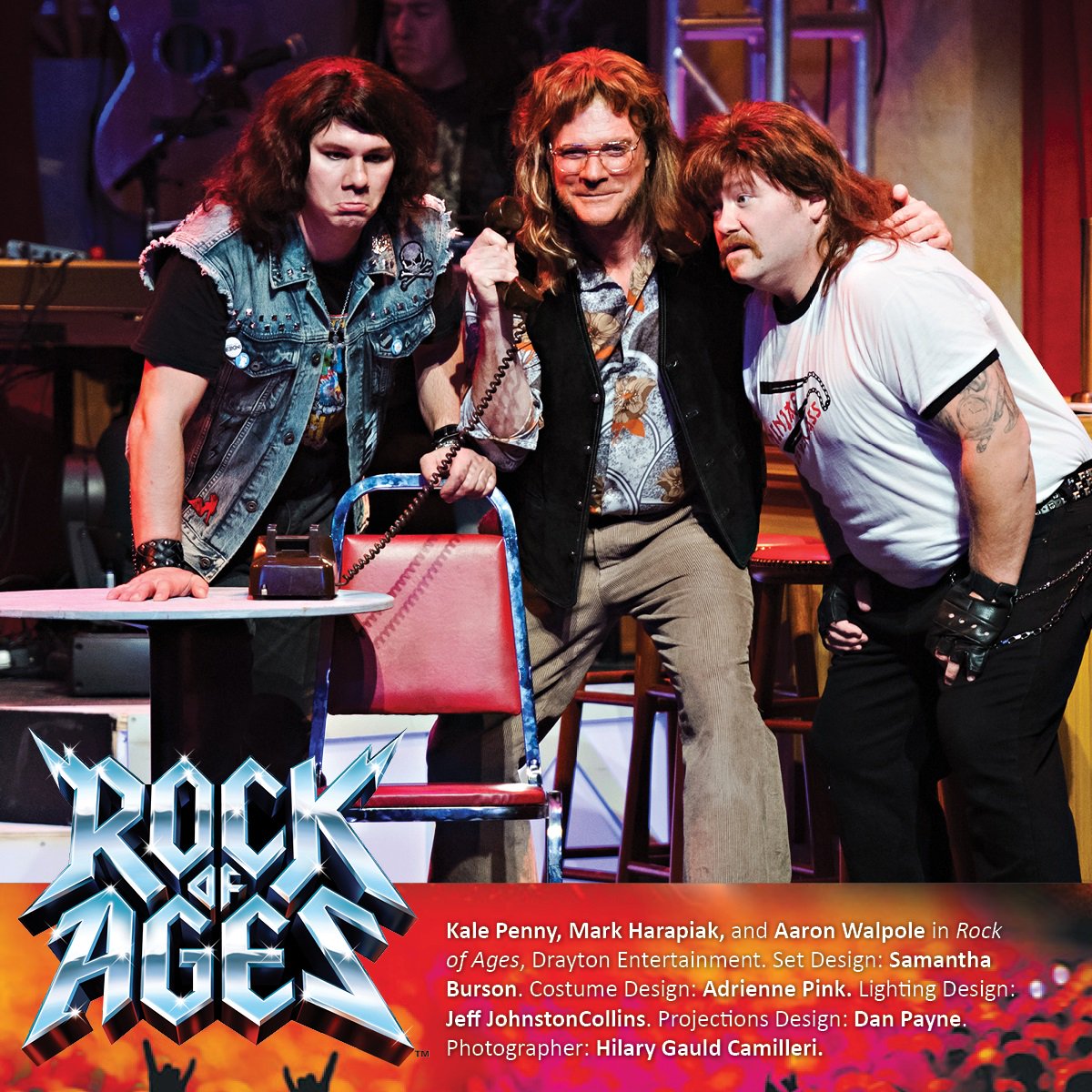 drayton_theatre's tweet photo. Have you heard?  Rock of Ages is a smash hit! Read the review! https://t.co/BcLC8Sn6z4 On stage now at #DunfieldTheatreCambridge https://t.co/yYb0gpaQw3