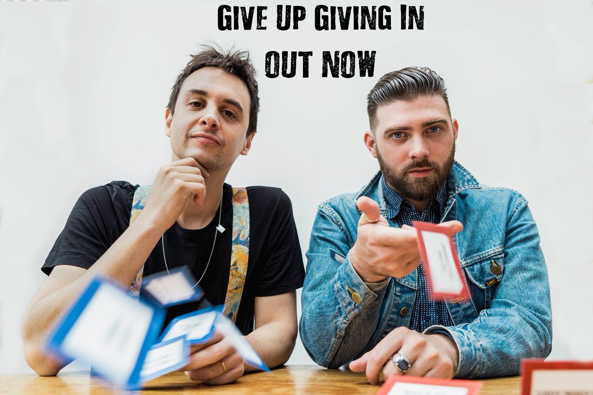 Give Up Giving In out now on Spotify and iTunes spoti.fi/2ih85D7 #newmusic #rock