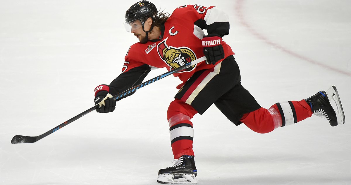 theScore's tweet photo. Erik Karlsson to make season debut Tuesday vs. Canucks. https://t.co/imVdjQNt7m https://t.co/VHTLO4RaYp