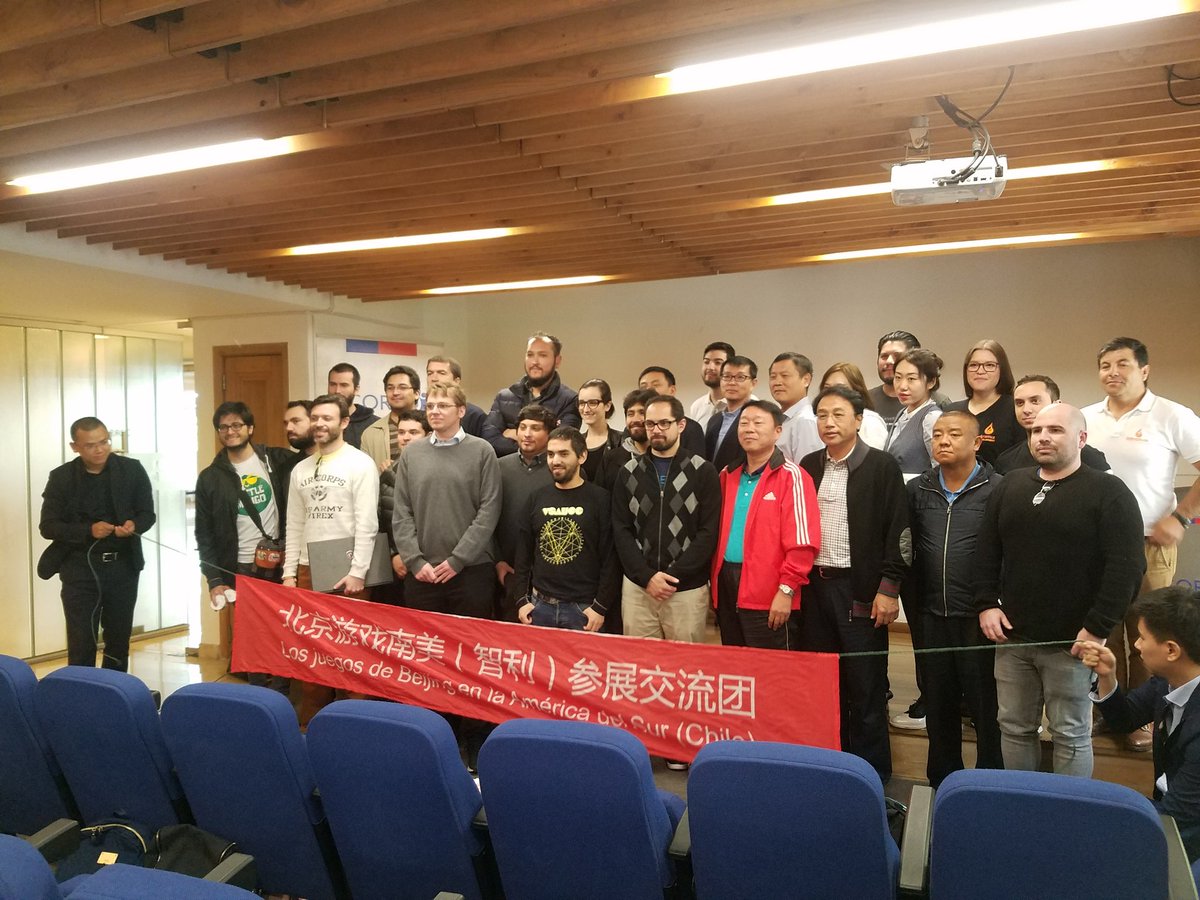 vgchile's tweet photo. Con alegría damos por finalizado el exitoso Encuentro Bilateral de empresas de #videojuegos de China y Chile. @Corfo @ProChile https://t.co/m0izh468p0