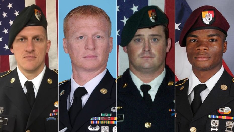 funder's tweet image. .@realDonaldTrump-please retweet this to remind Trump that 4 Green Berets were killed in an ambush in Niger-he’s said nothing about this...