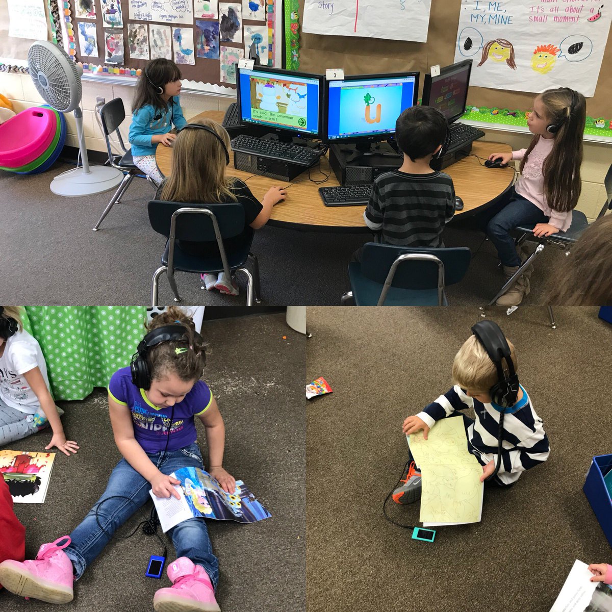 We love using technology during Daily 5! #HLCSGreatThings