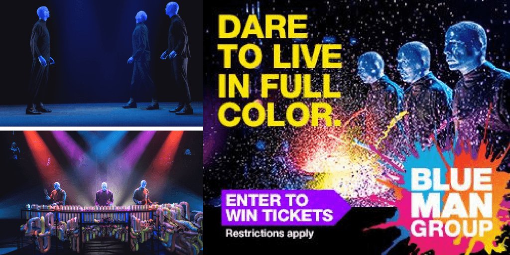 nyctechmommy's tweet photo. AD- Blue Man Group Ticket Giveaway - Win a Family Four Pack https://t.co/gXnAzbbCB2 #EnterToWin #Broadway #Contest #DareToLive #BloggingBlue https://t.co/lvu7HRZScy