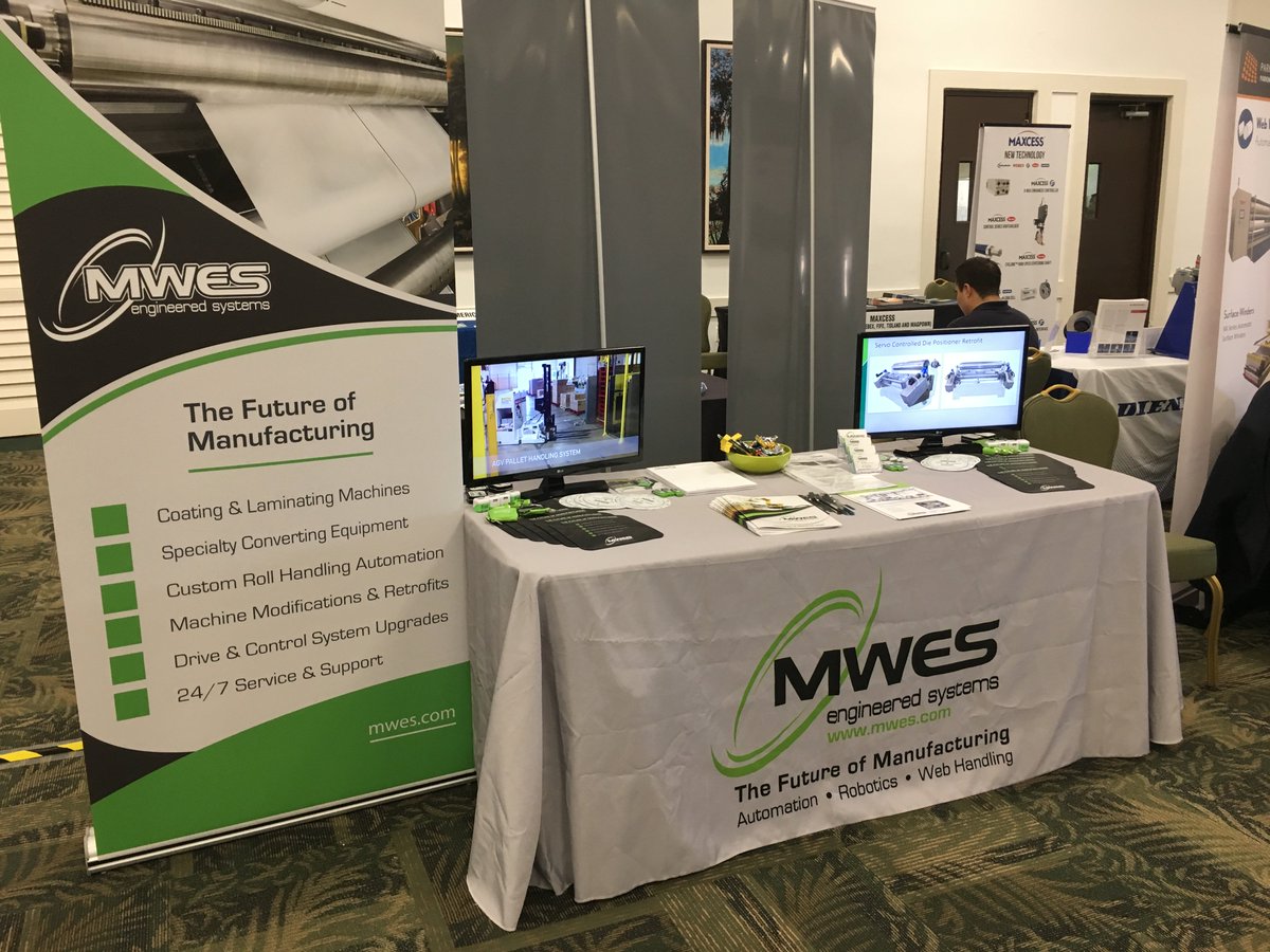mwengineered's tweet photo. We are at the @AIMCALorg R2R conference in Tampa, FL through the 18th! Come say HI to our #webhandling experts! https://t.co/ZSn62CEpEY https://t.co/P1tSaawO2q