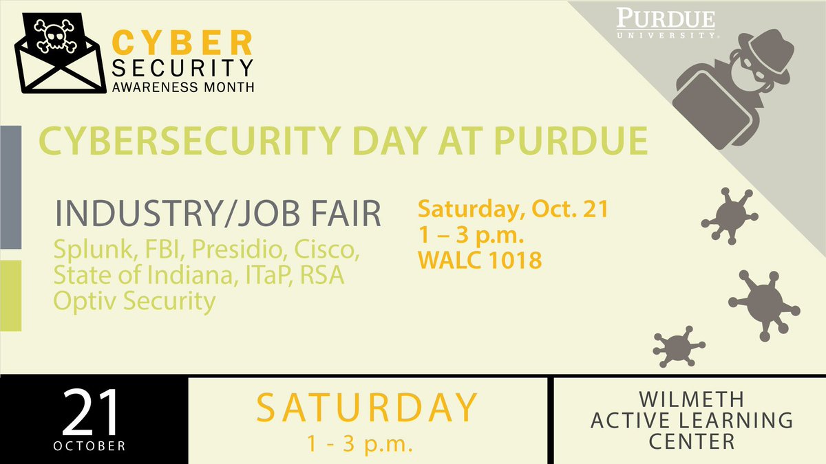 The US has 350,000 cybersecurity openings – 2,592 in Indiana alone, which is why we're hosting Cybersecurity Day on Oct. 21. See you there!