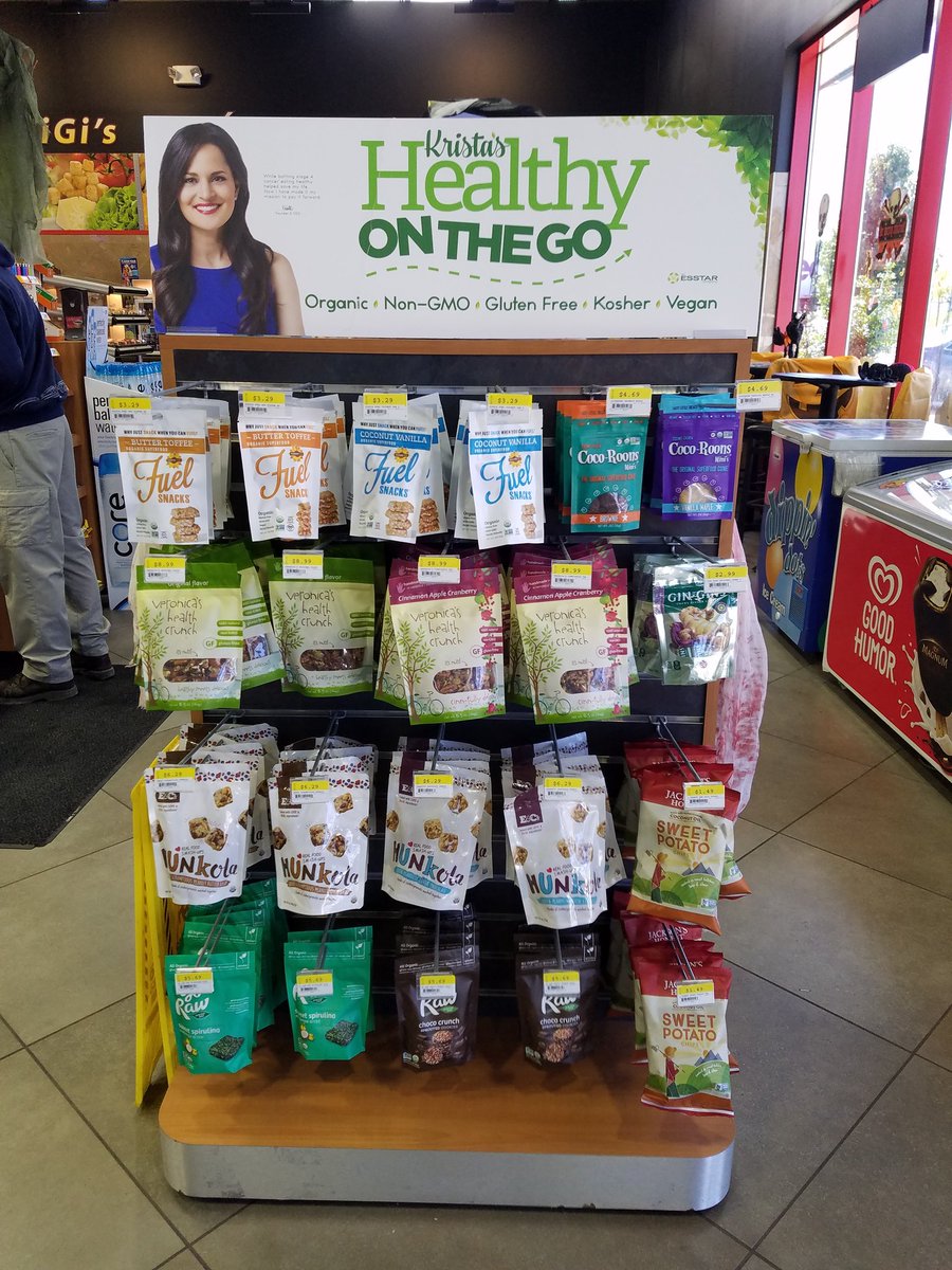 Spotted at <a href="/UGas_stl/">U Gas</a> in Ballwin, MO. Love it! <a href="/Krista7Anderson/">Krista Anderson</a> <a href="/ESSTAR_US/">Healthy on the Go</a> #road2nacs #NACSShow