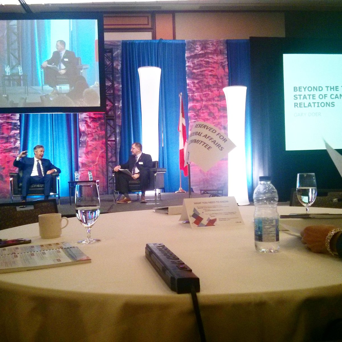 SellingOttawa's tweet photo. Fascinating info on Canada-U.S. relations provided #GaryDoer former Ambassador to the U.S. at #CREAPAC17 #AP17ACIC
https://t.co/BzN2wVZY9K https://t.co/rFzQ9PCfoS