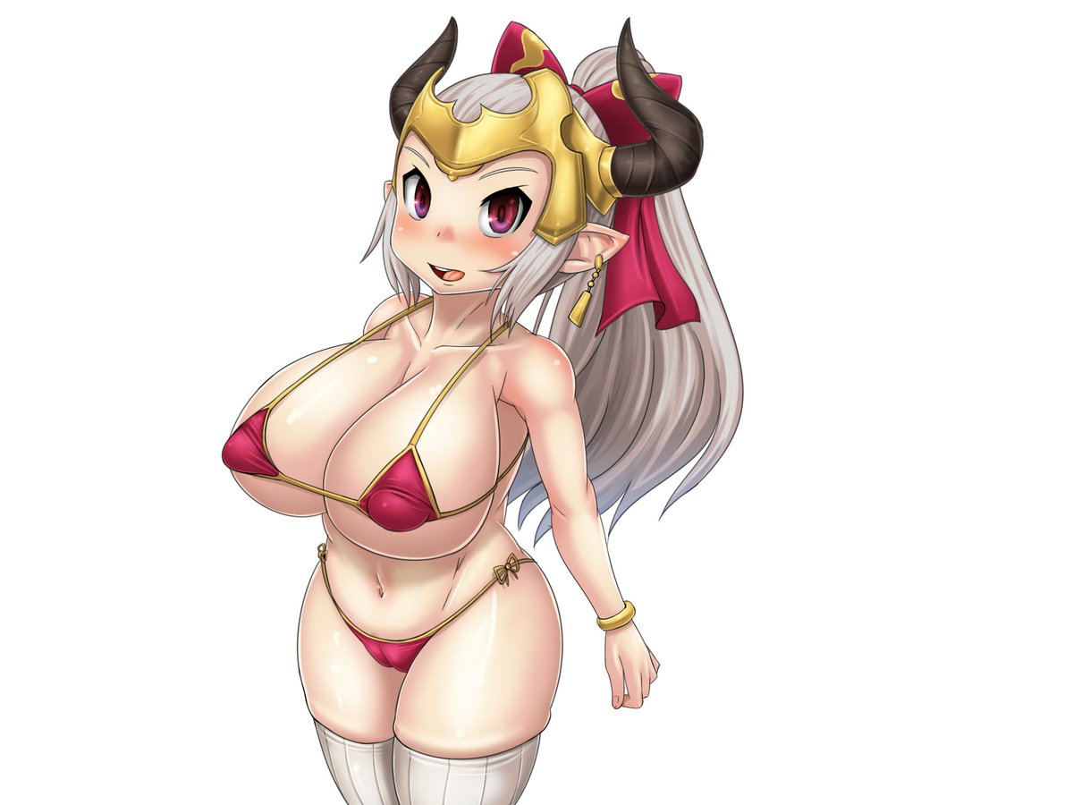 クリスタの練習で適当に水着アリーザ描きました。
来年は水着アリーザ実装期待してます! 