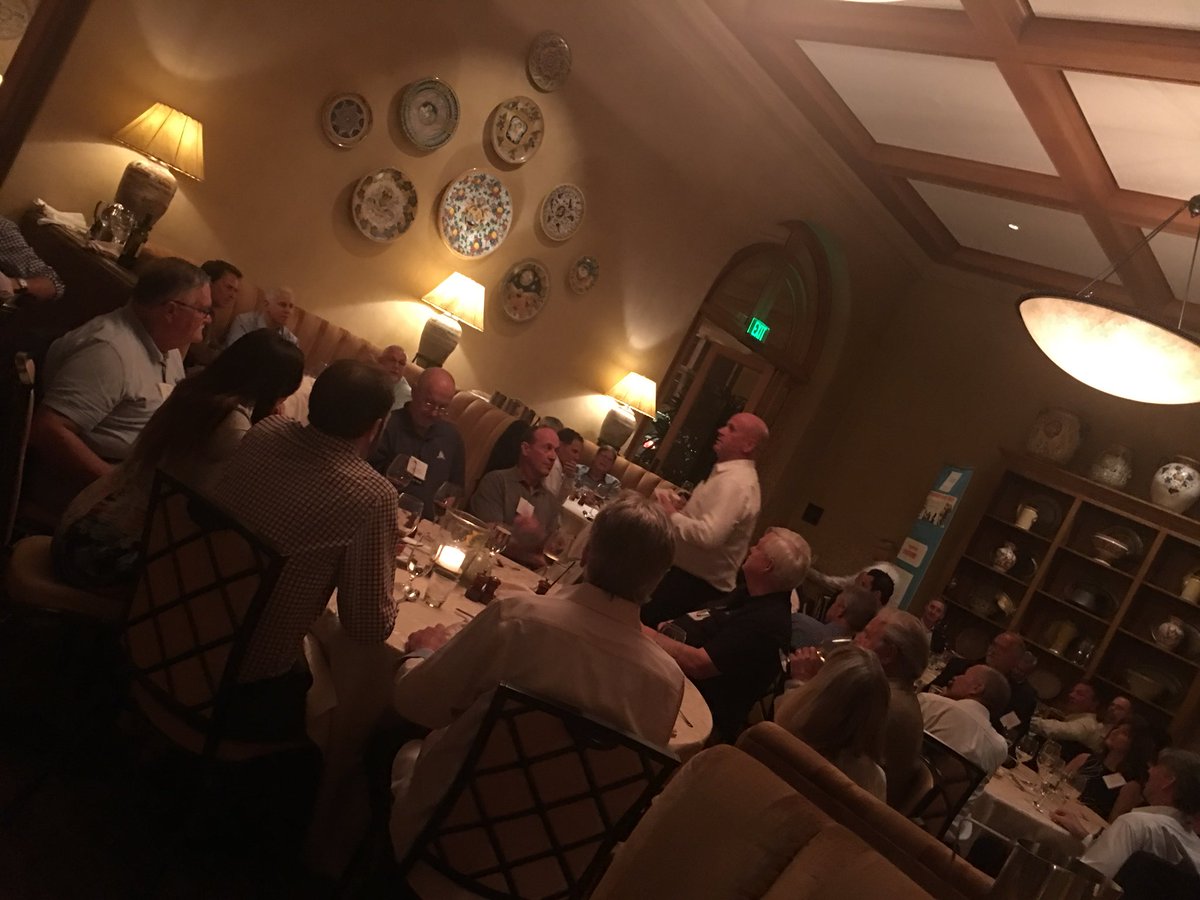 carolinepjo's tweet photo. Community bankers r the best!@Dhaith welcoming this great bunch at the #CCBNTopBankerPanel2017 last night @pelicanhill https://t.co/NO3okoQ2Zl