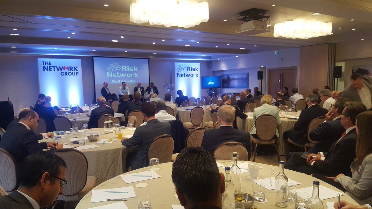 Ending the first day of #TheRiskNetwork with an insightful operational risk management panel #riskmanagement #risk #financialservices