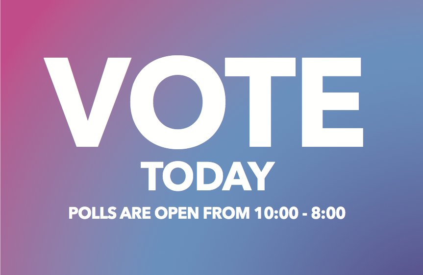 Polls are open. Let's do this!