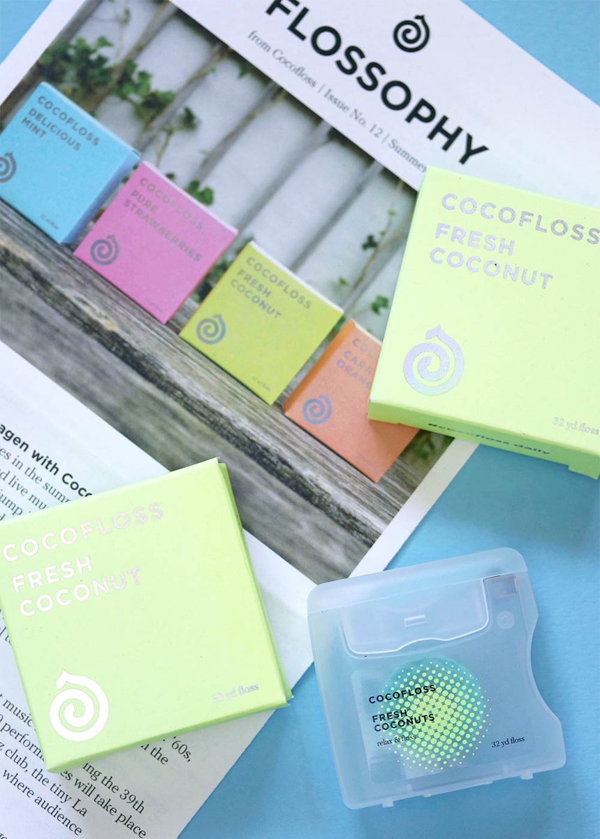 JillOmbrello's tweet photo. Ever heard of #CocoFloss? It is the next big thing in dental hygiene - and people are raving about it: https://t.co/worLtcCnVq #oralhygiene https://t.co/nTvPbz3fyc